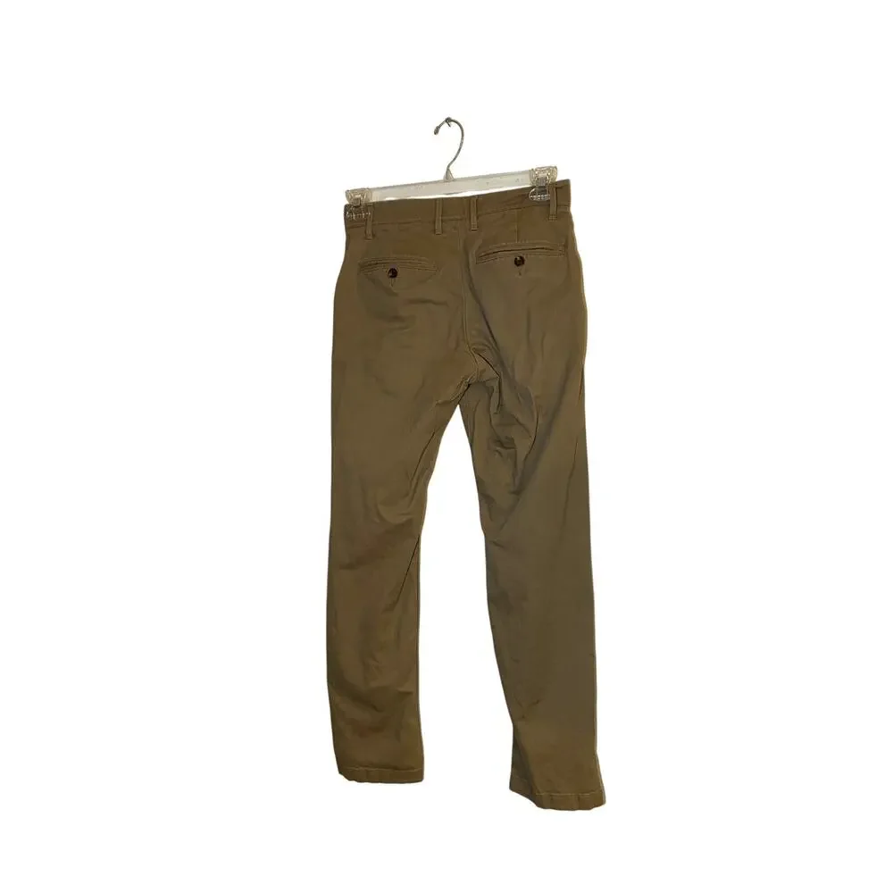 R113 Goodfellow and Co Mens Khaki Chino Pants 29x30 Straight Leg Cotton